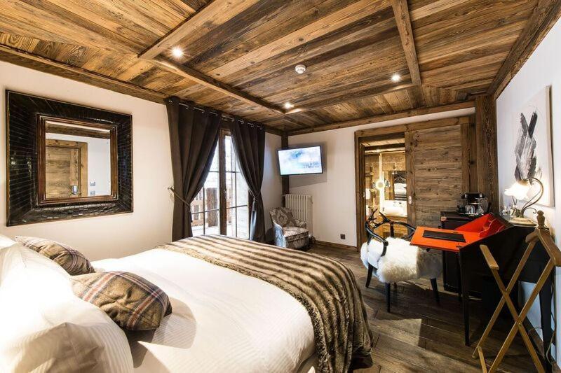 Le Chalet Blanc Megeve Ngoại thất bức ảnh