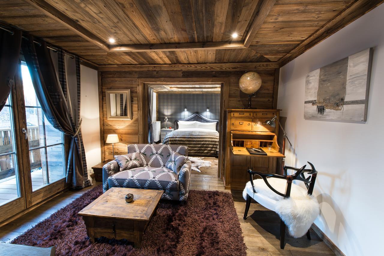 Le Chalet Blanc Megeve Ngoại thất bức ảnh